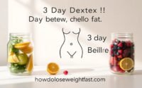 3-day detox to shrink belly fat